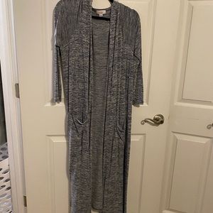 Lularoe Heathered Blue Sarah XL